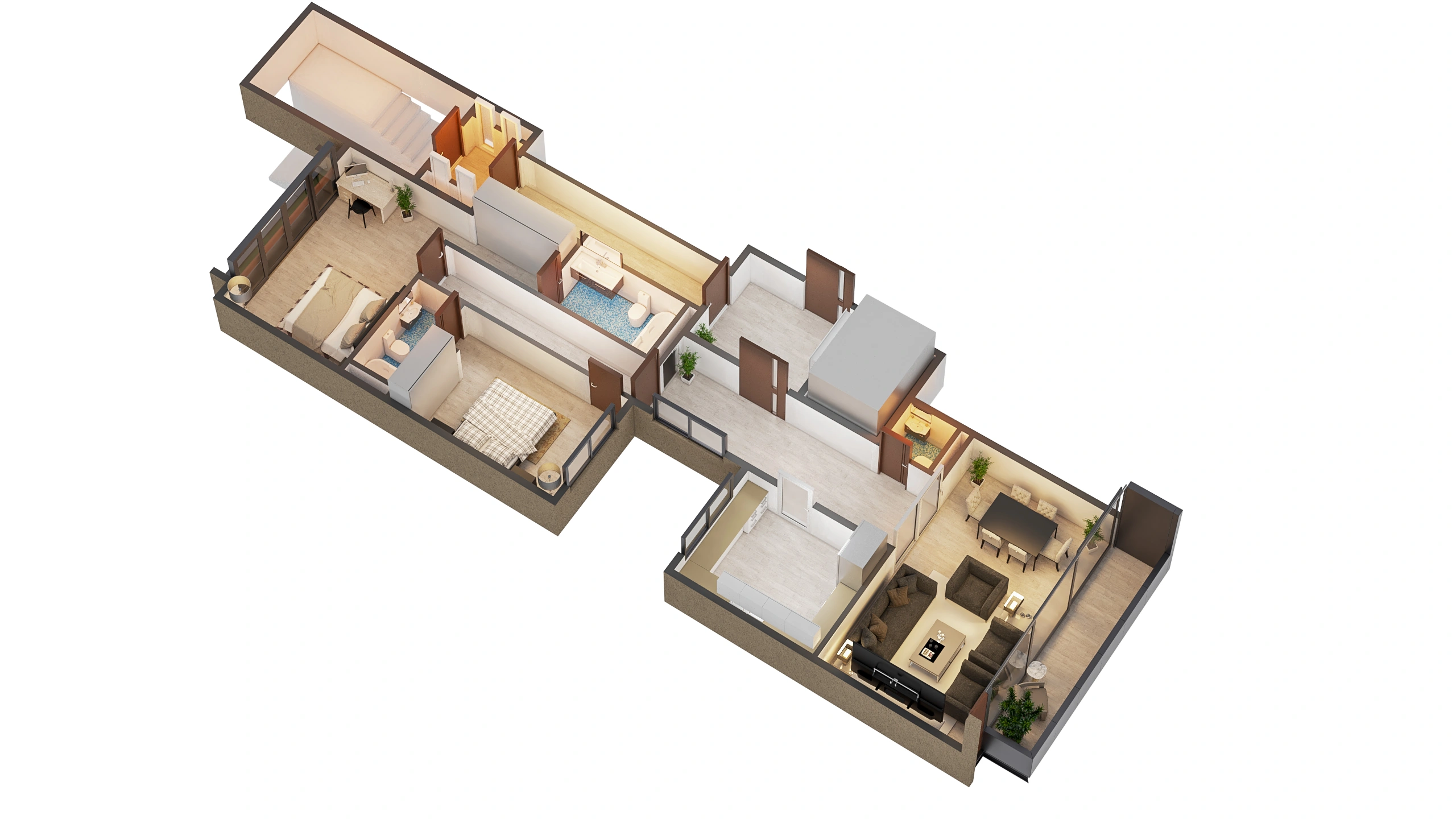 Plan architectural F3